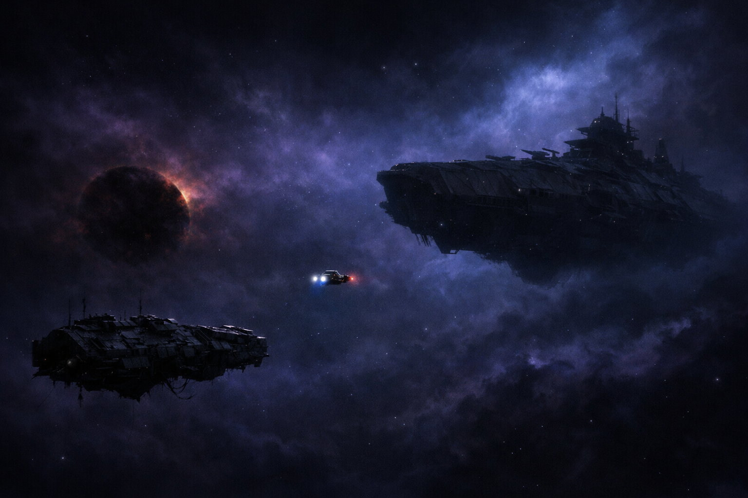 The Narrowing Dark — key scene